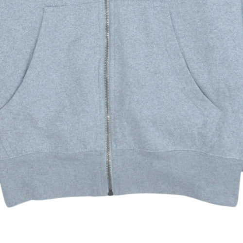 Mens UK Size M Champion Grey Full Zip Hoodie