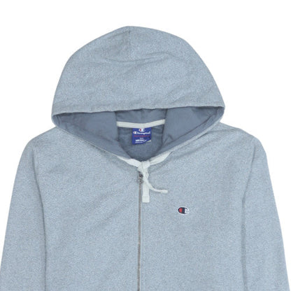 Mens UK Size M Champion Grey Full Zip Hoodie