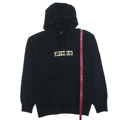 Womens UK Size XL Nike Black Pullover Hoodie