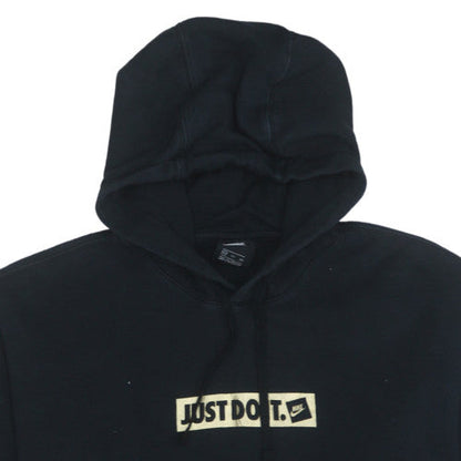 Womens UK Size XL Nike Black Pullover Hoodie