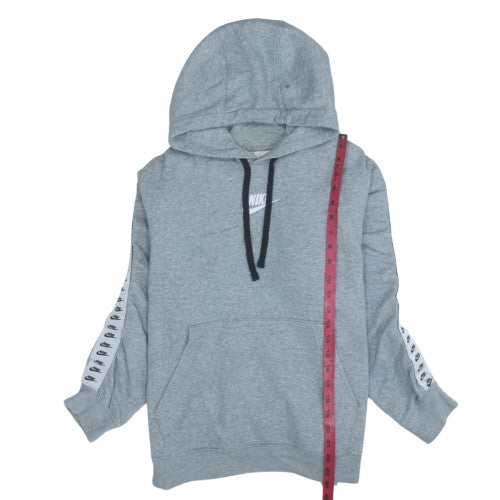 Womens UK Size S Nike Grey Pullover Hoodie