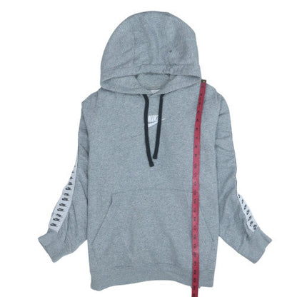 Womens UK Size S Nike Grey Pullover Hoodie