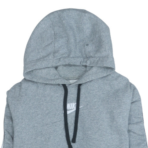 Womens UK Size S Nike Grey Pullover Hoodie