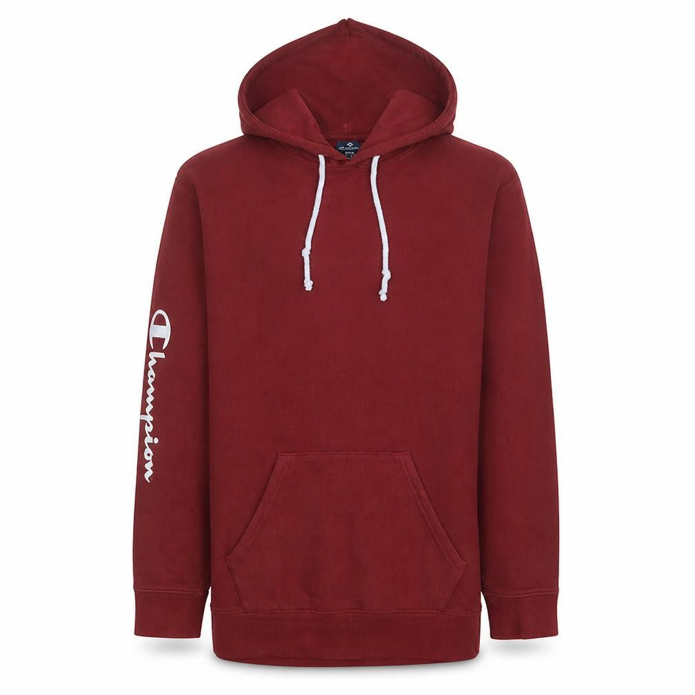 Mens UK Size S Champion Red Pullover Hoodie