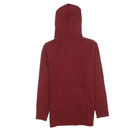 Mens UK Size S Champion Red Pullover Hoodie