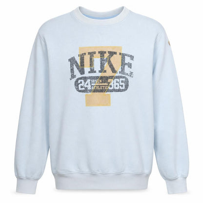 Mens UK Size M Nike Blue Pullover Sweatshirt