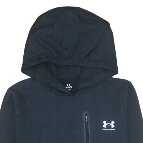Mens UK Size L Under Armour Black Pullover Hoodie