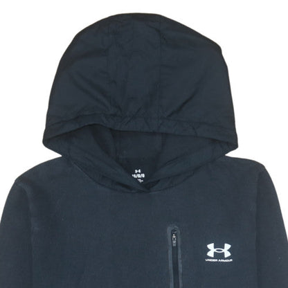 Mens UK Size L Under Armour Black Pullover Hoodie