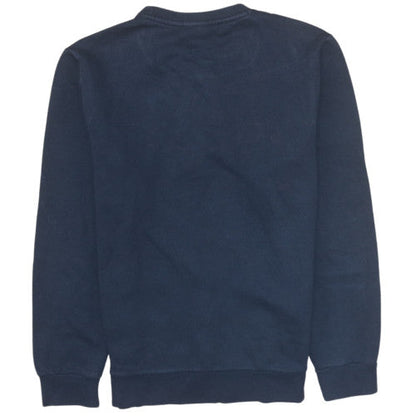 Champion Boys Black Pullover Sweatshirt 13-14 Years Crew Neck Logo Print