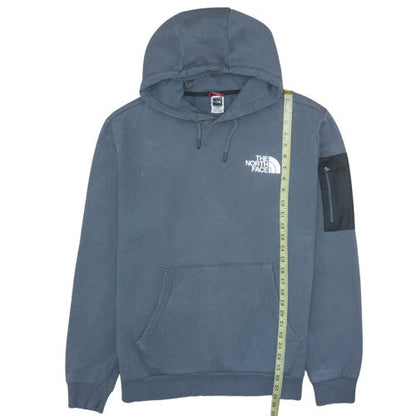 Mens UK Size XL The North Face Blue Pullover Hoodie