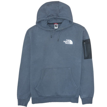 Mens UK Size XL The North Face Blue Pullover Hoodie