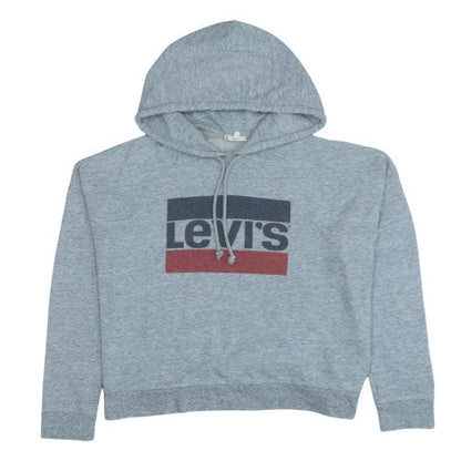 Womens UK Size S Levi's Grey Pullover Hoodie