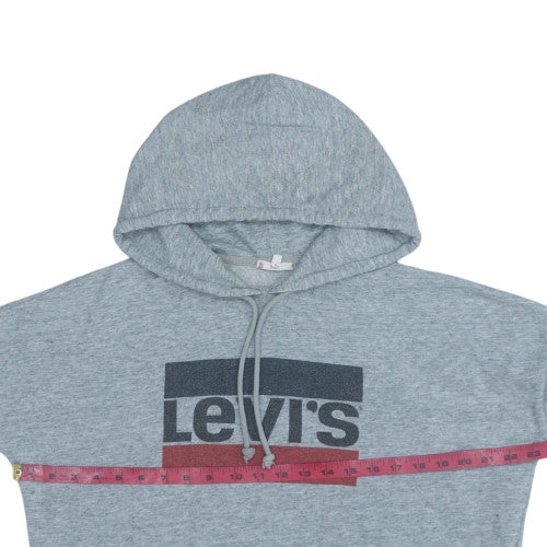Womens UK Size S Levi's Grey Pullover Hoodie