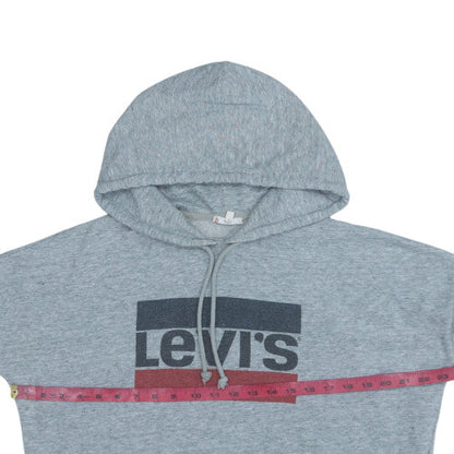Womens UK Size S Levi's Grey Pullover Hoodie