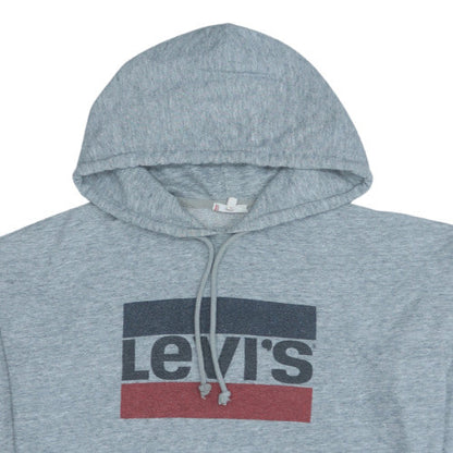 Womens UK Size S Levi's Grey Pullover Hoodie
