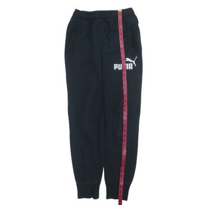 Puma Mens Black XS Sweatpants Jogger Cotton Blend Casual