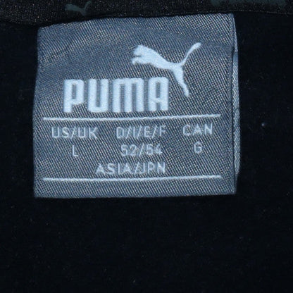 Mens UK Size L Puma Black Pullover Sweatshirt