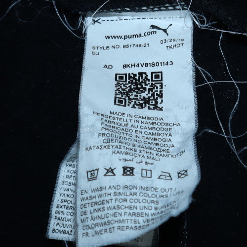Mens UK Size L Puma Black Pullover Sweatshirt