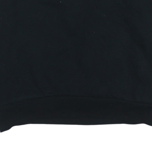 Mens UK Size L Puma Black Pullover Sweatshirt