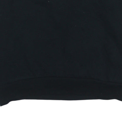 Mens UK Size L Puma Black Pullover Sweatshirt