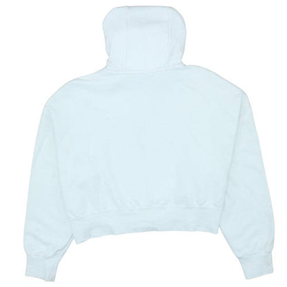 Womens UK Size XL Nike White Full Zip Hoodie