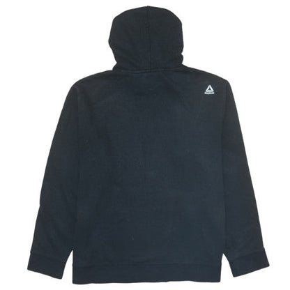 Mens UK Size XL Reebok Black Pullover Hoodie