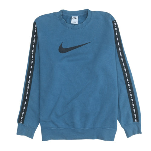 Mens UK Size S Nike Blue Pullover Sweatshirt