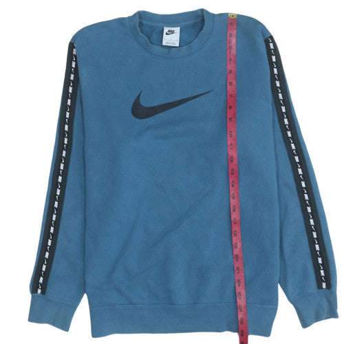 Mens UK Size S Nike Blue Pullover Sweatshirt