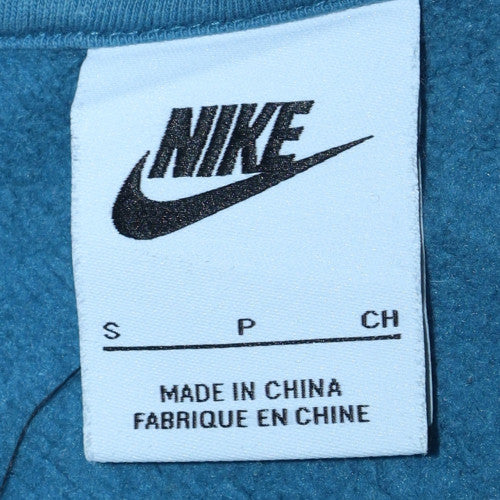 Mens UK Size S Nike Blue Pullover Sweatshirt
