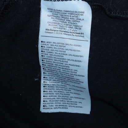 Womens UK Size M Nike Black Full Zip Hoodie