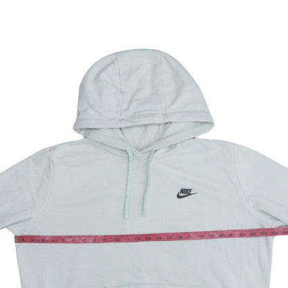 Womens UK Size XL Nike White Pullover Hoodie