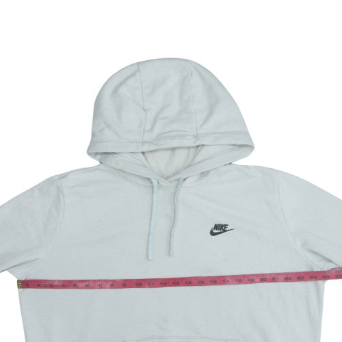 Womens UK Size XL Nike White Pullover Hoodie