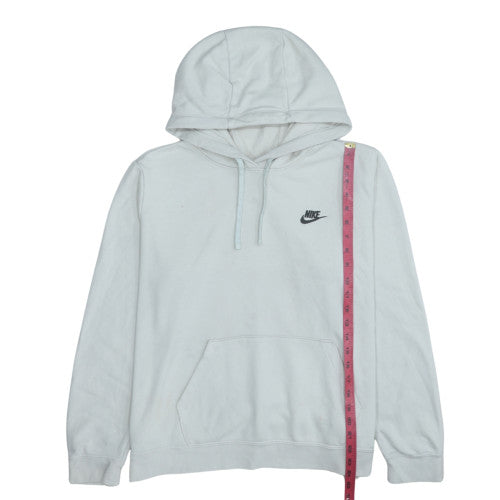 Womens UK Size XL Nike White Pullover Hoodie