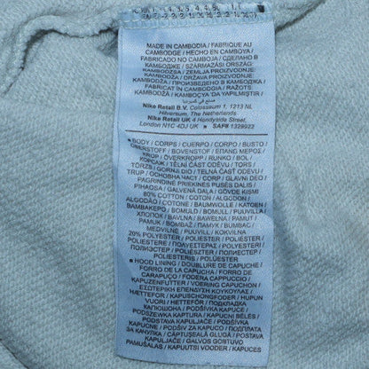 Womens UK Size XL Nike White Pullover Hoodie