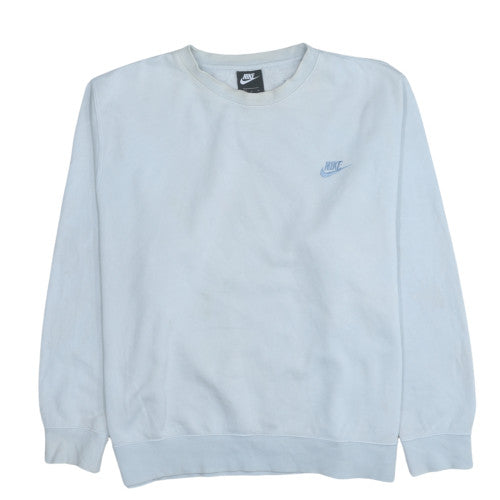 Mens UK Size XL Nike White Pullover Sweatshirt