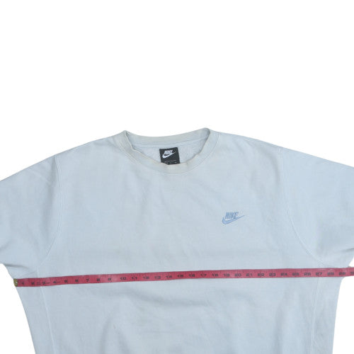Mens UK Size XL Nike White Pullover Sweatshirt