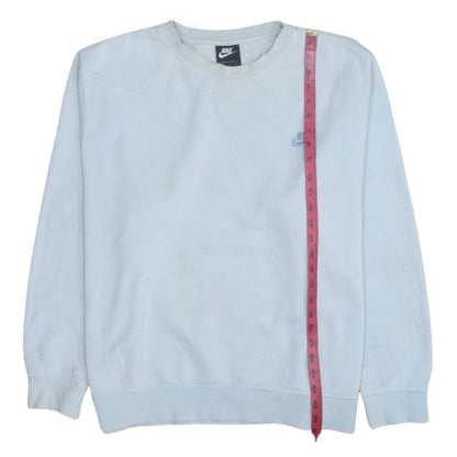Mens UK Size XL Nike White Pullover Sweatshirt