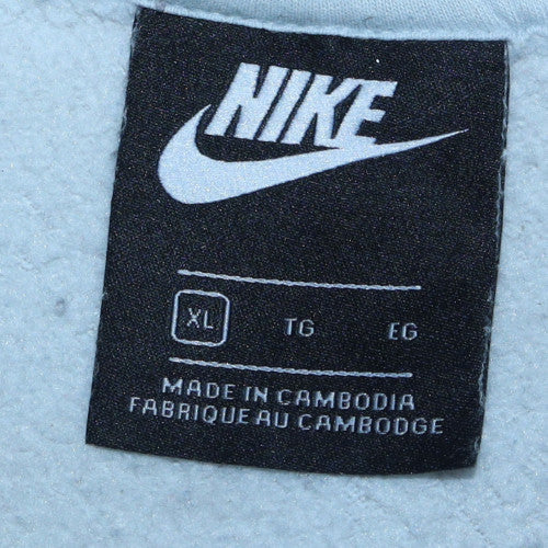 Mens UK Size XL Nike White Pullover Sweatshirt
