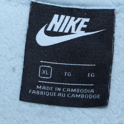Mens UK Size XL Nike White Pullover Sweatshirt