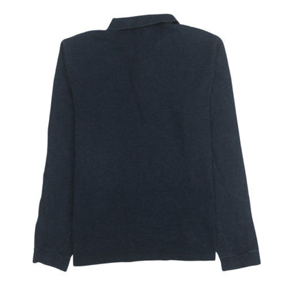 Lacoste Men's Black Long Sleeve Classic Fit Cotton Polo Shirt L