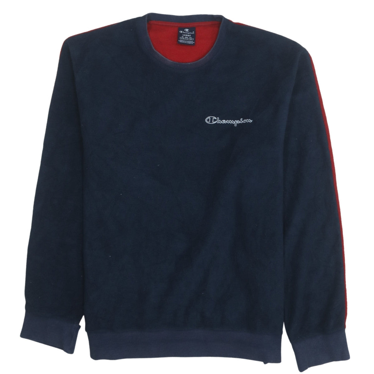 Mens UK Size L Champion Blue Pullover Sweatshirt