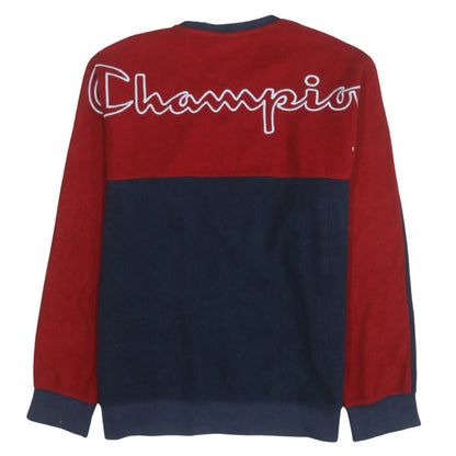 Mens UK Size L Champion Blue Pullover Sweatshirt