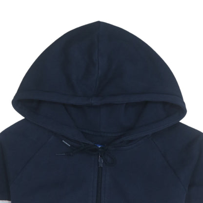 Womens UK Size 10 adidas Blue Pullover Hoodie