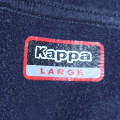 Mens UK Size L Kappa Blue Pullover Hoodie