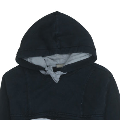 Mens UK Size M Napapijri Black Pullover Hoodie