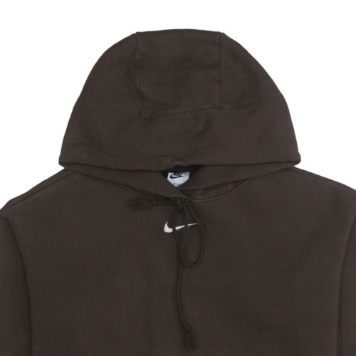 Womens UK Size XS Nike Brown Pullover Hoodie