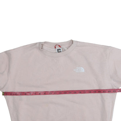 Womens UK Size L The North Face Beige Pullover Sweatshirt