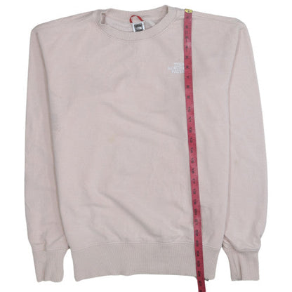 Womens UK Size L The North Face Beige Pullover Sweatshirt