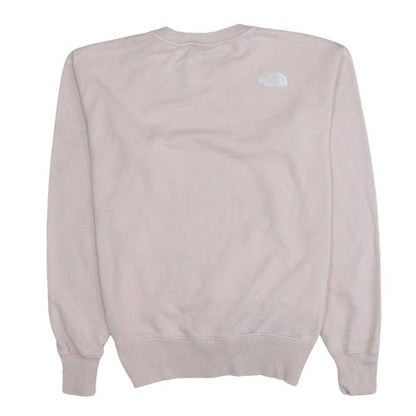 Womens UK Size L The North Face Beige Pullover Sweatshirt