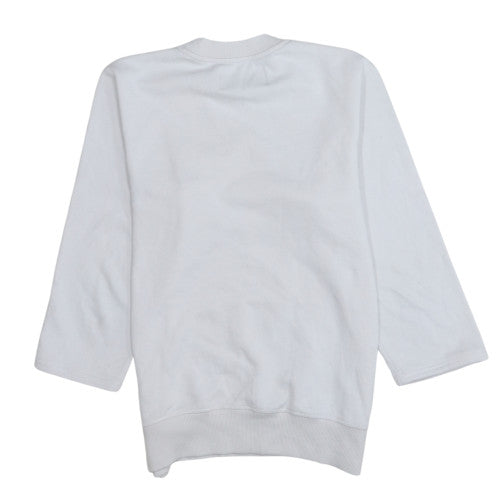 Womens UK Size S Calvin Klein Jeans White Pullover Sweatshirt